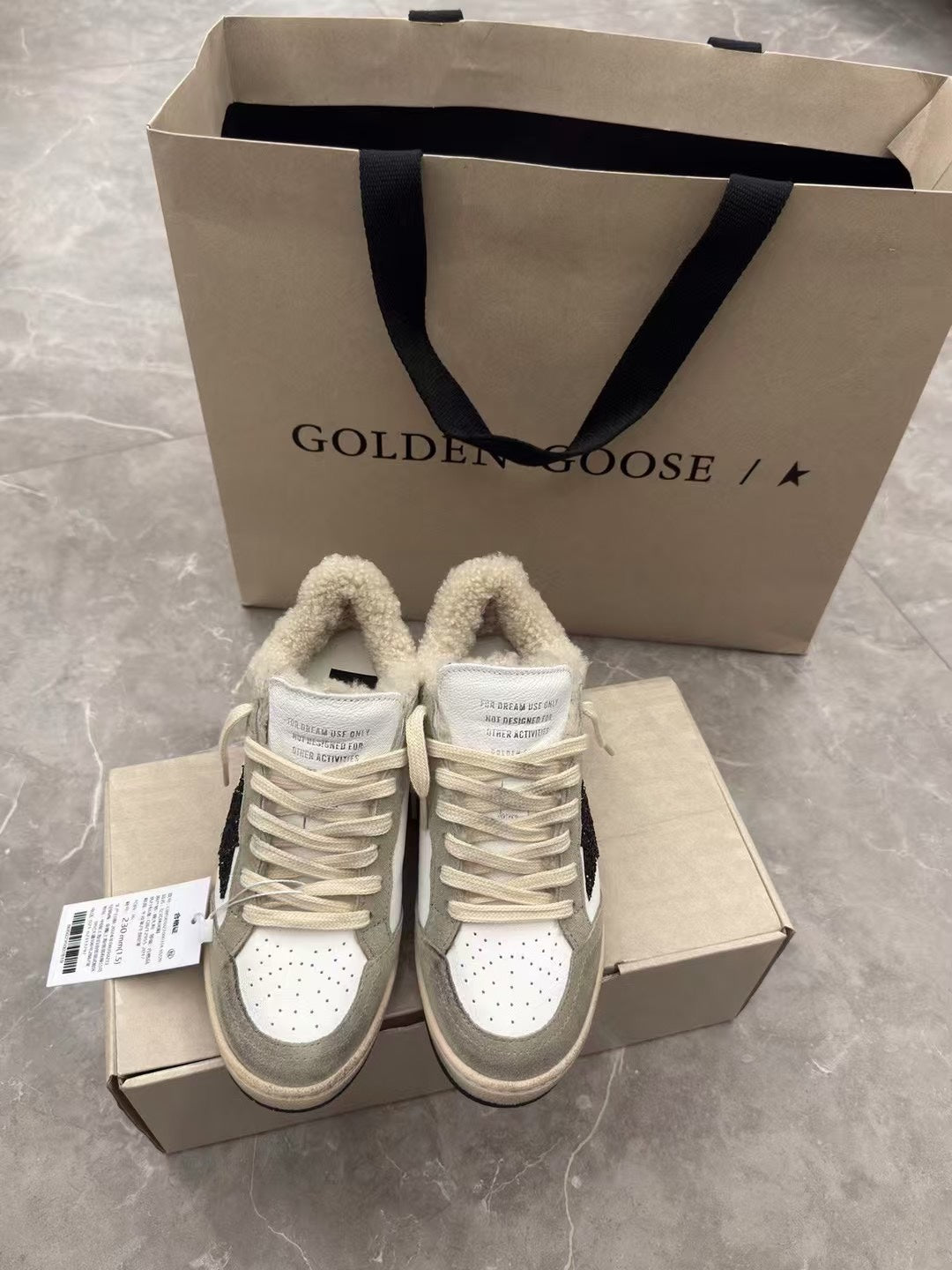 Golden Goose Vintage Distressed Sneakers #008