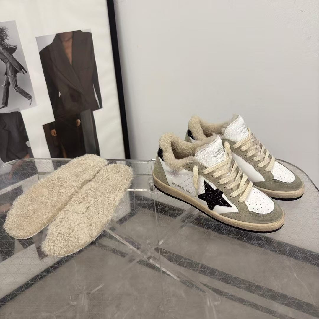 Golden Goose Vintage Distressed Sneakers #008
