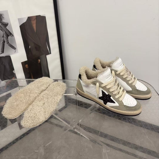 Golden Goose Vintage Distressed Sneakers #008