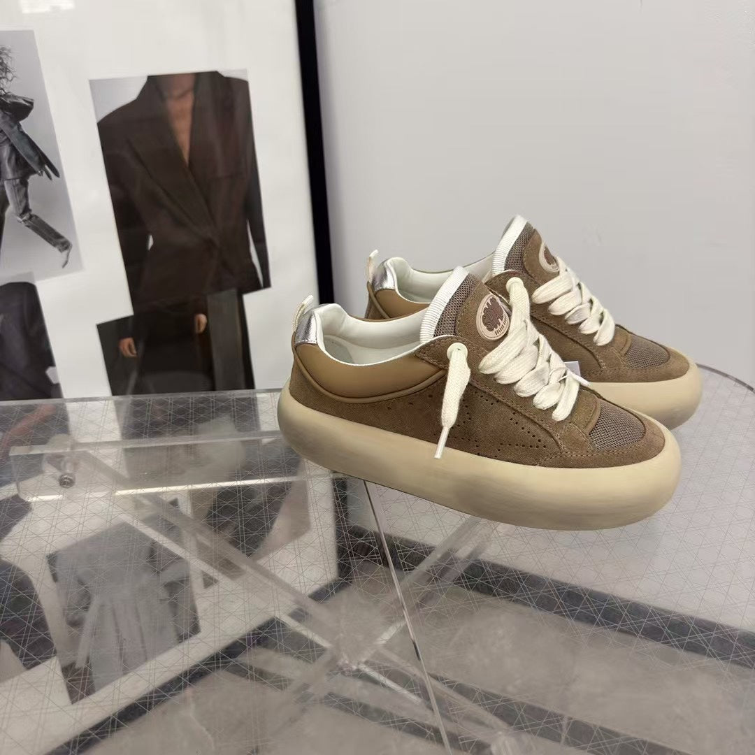 Golden Goose Vintage Distressed Sneakers #026