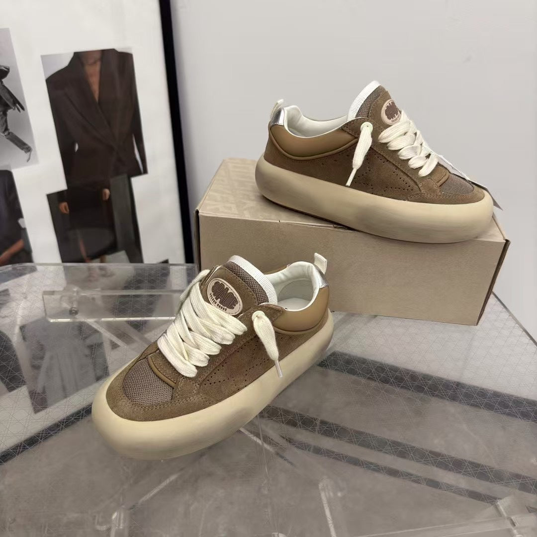Golden Goose Vintage Distressed Sneakers #026
