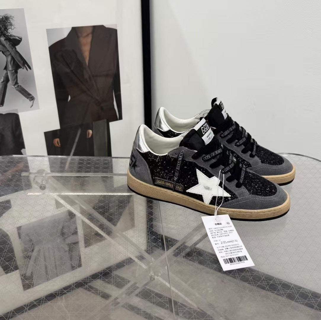 Golden Goose Vintage Distressed Sneakers #147