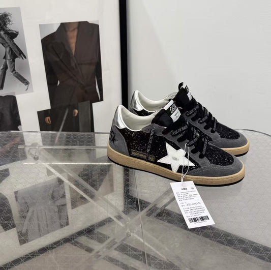 Golden Goose Vintage Distressed Sneakers #147