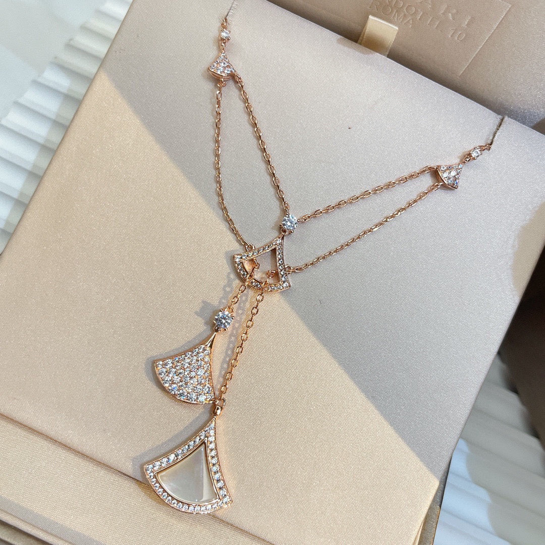 BVLGARI Gold-Plated Divas' Dream Necklace
