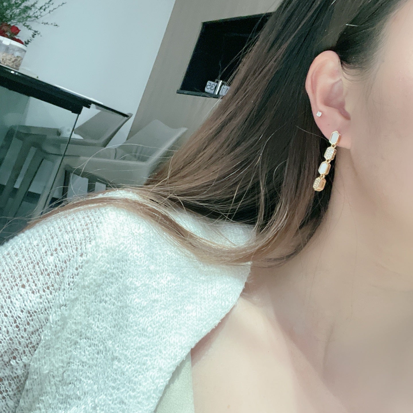 BVLGARI 925 Silver Serpenti Earrings