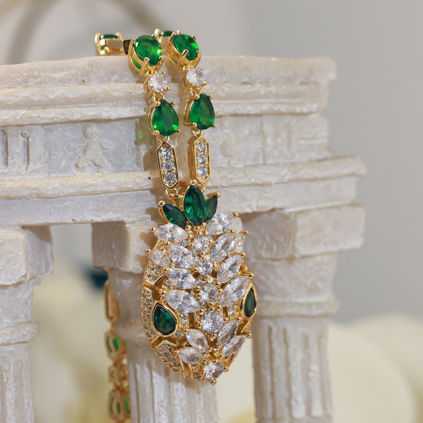 BVLGARI Crystal Serpenti Necklace