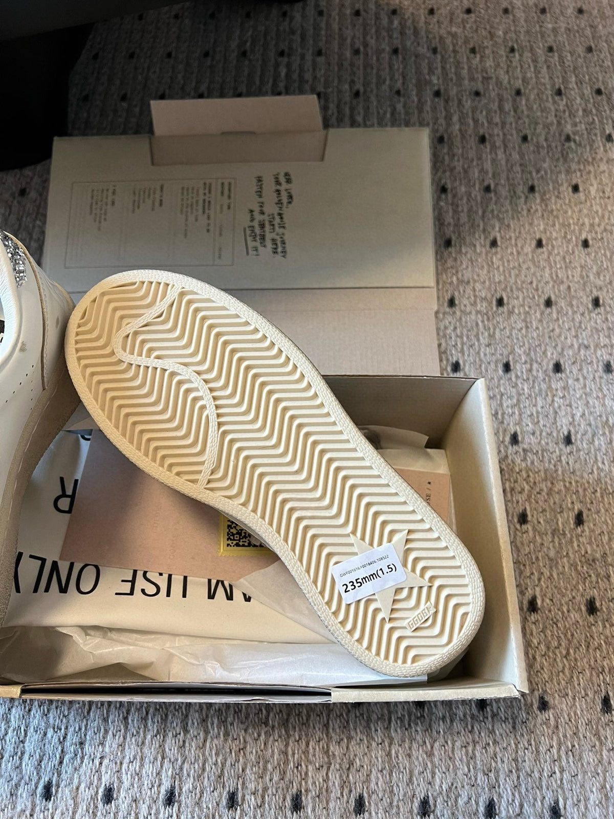 Golden Goose Vintage Distressed Sneakers #235