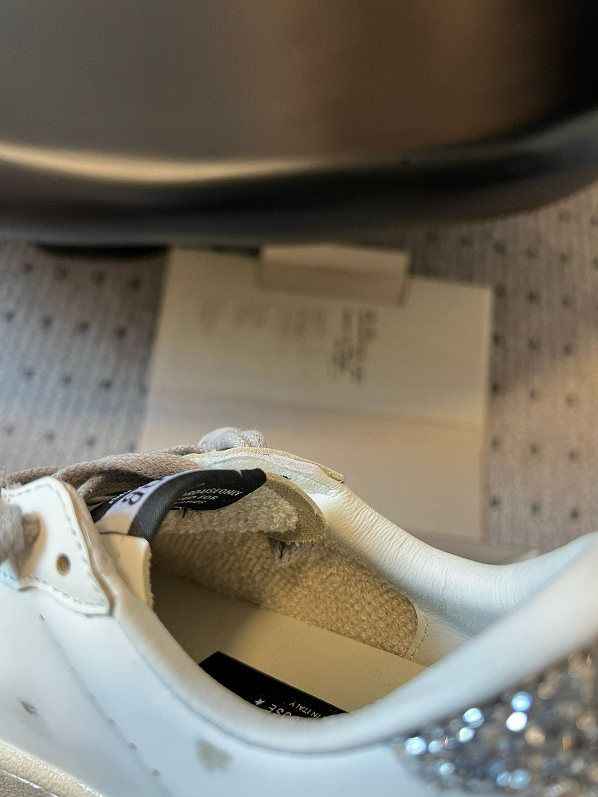 Golden Goose Vintage Distressed Sneakers #235