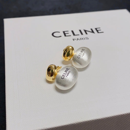 CELINE Triomphe Earrings