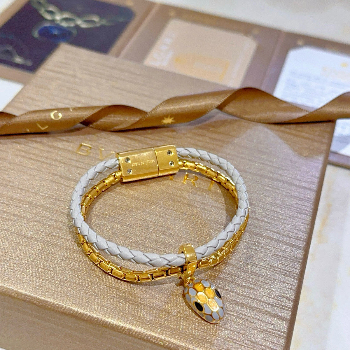 BVLGARI Serpenti Chain Bracelet