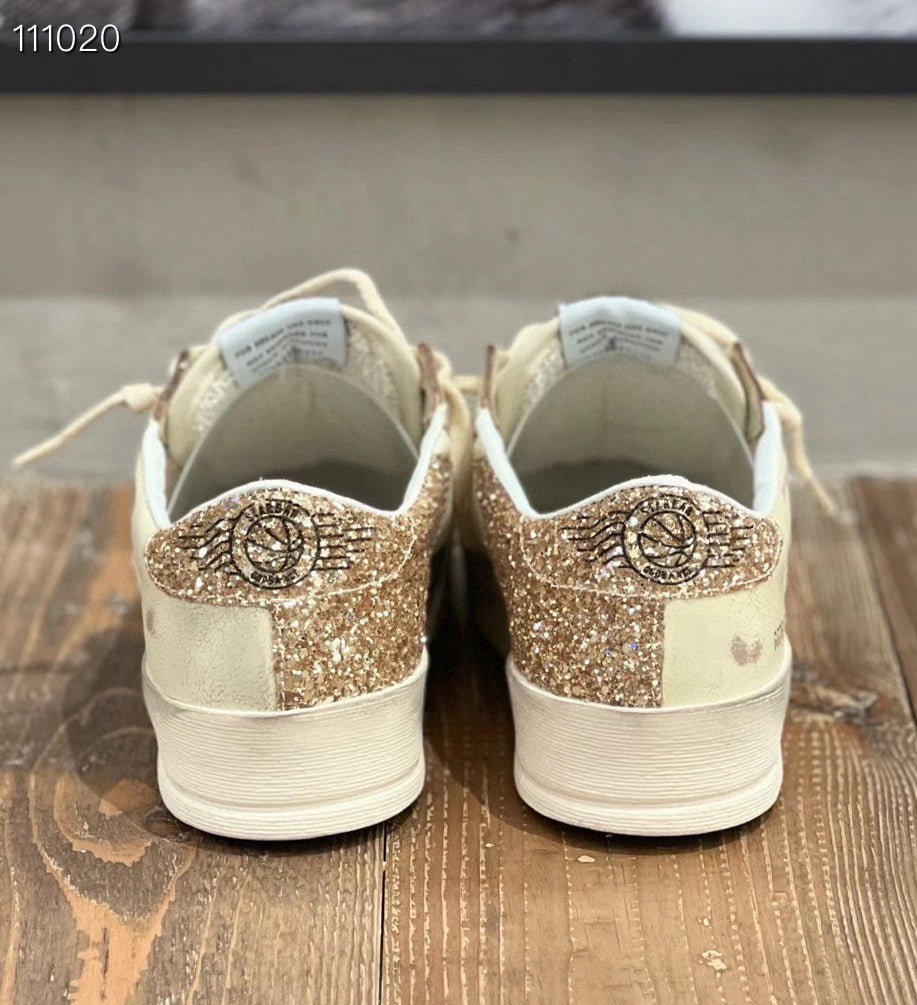 Golden Goose Vintage Distressed Sneakers #085