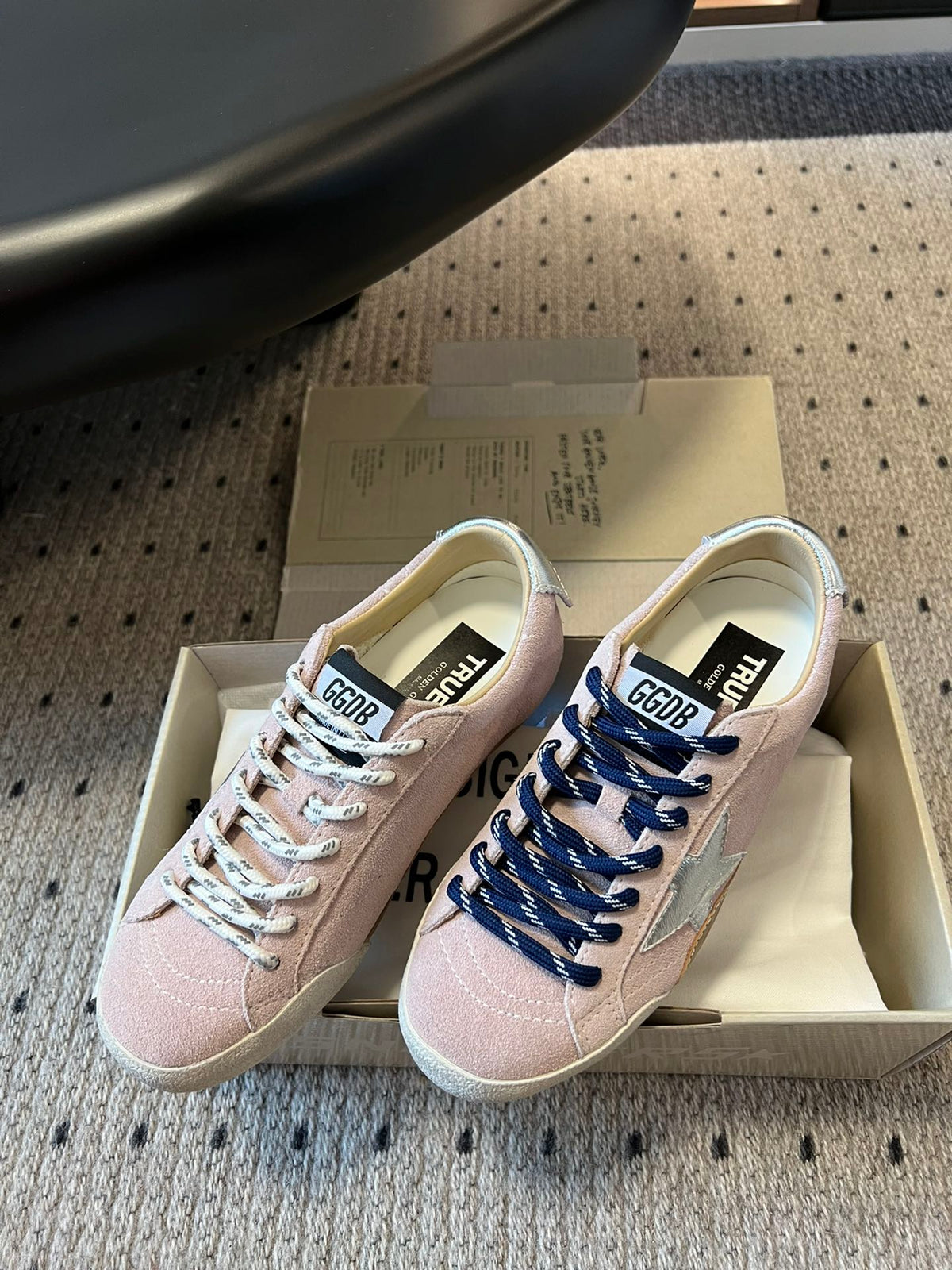 Golden Goose Vintage Distressed Sneakers #172