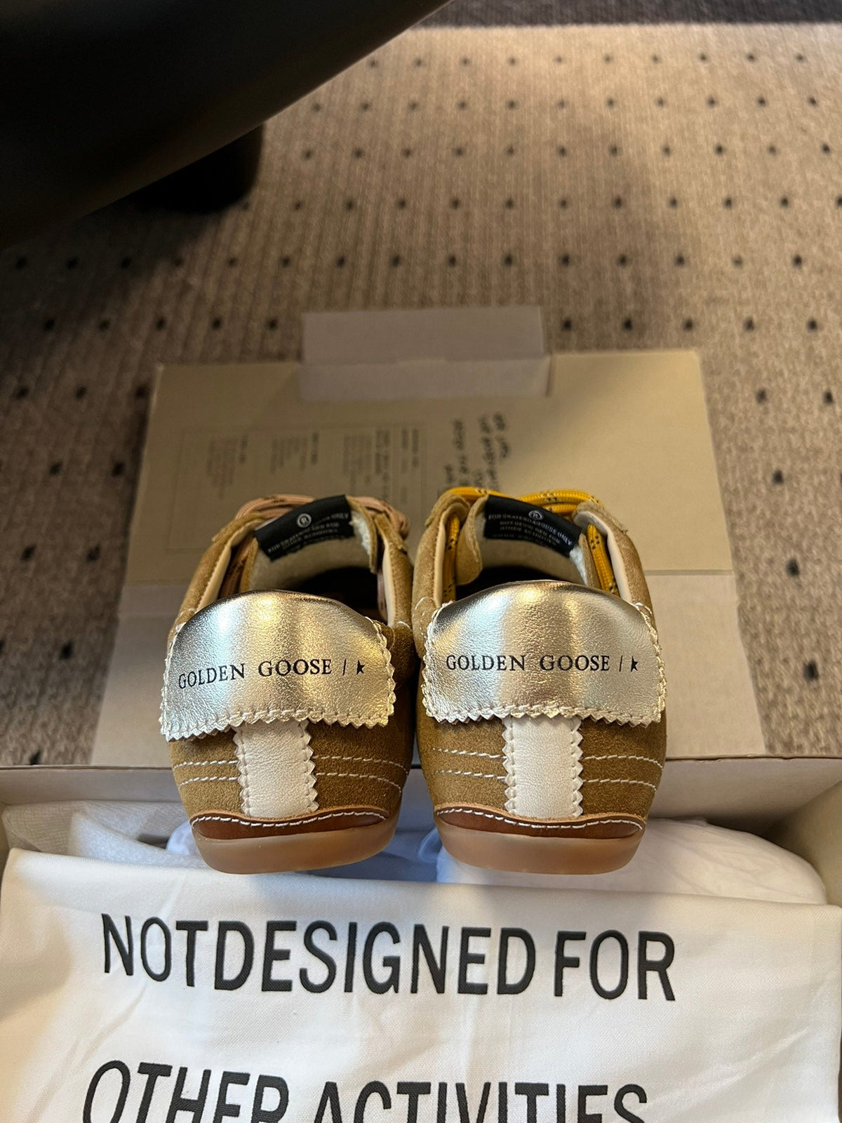 Golden Goose Vintage Distressed Sneakers #178