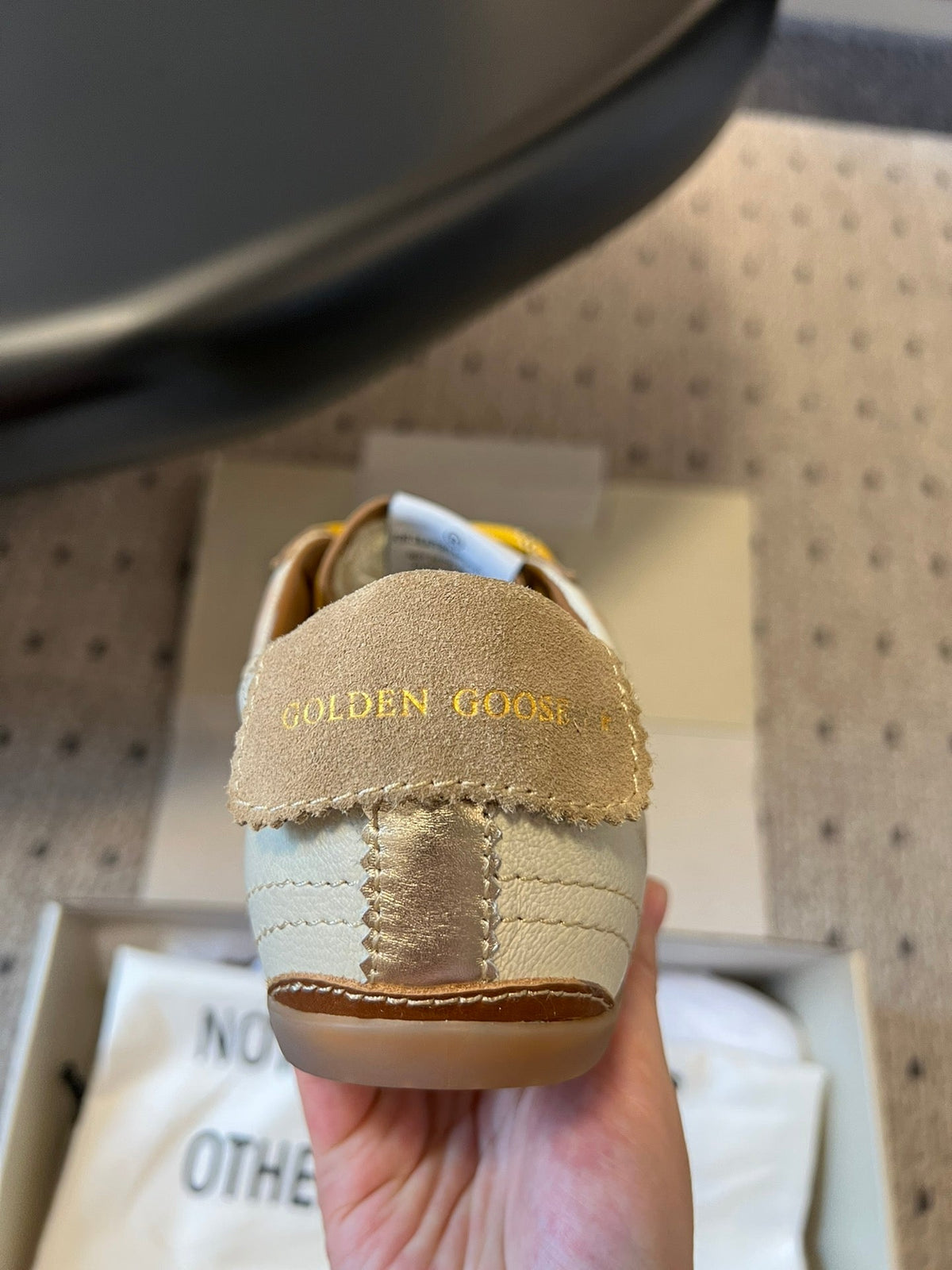 Golden Goose Vintage Distressed Sneakers #174