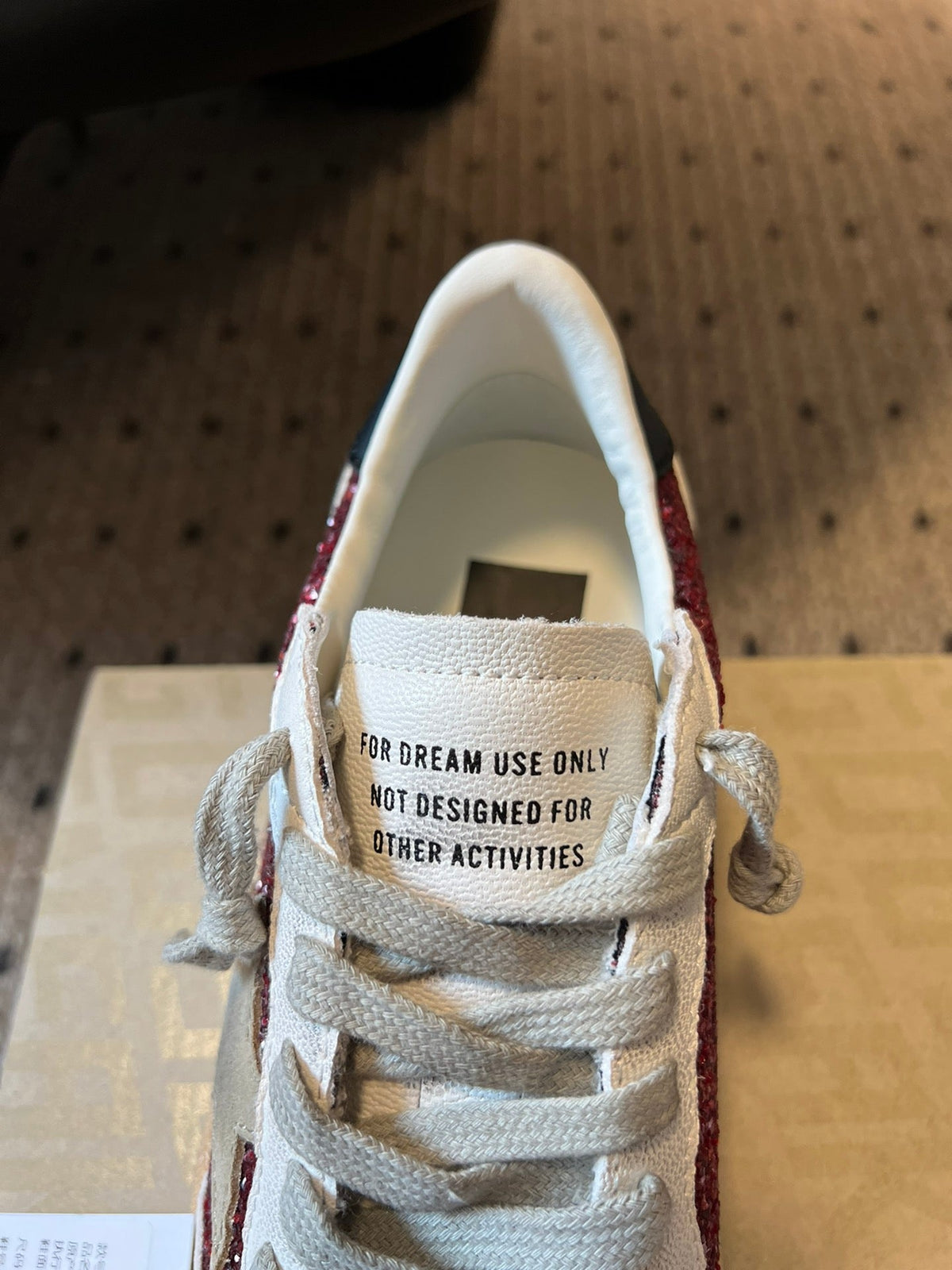 Golden Goose Vintage Distressed Sneakers #215