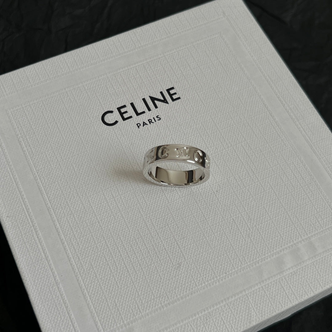 CELINE Triomphe Vintage Ring