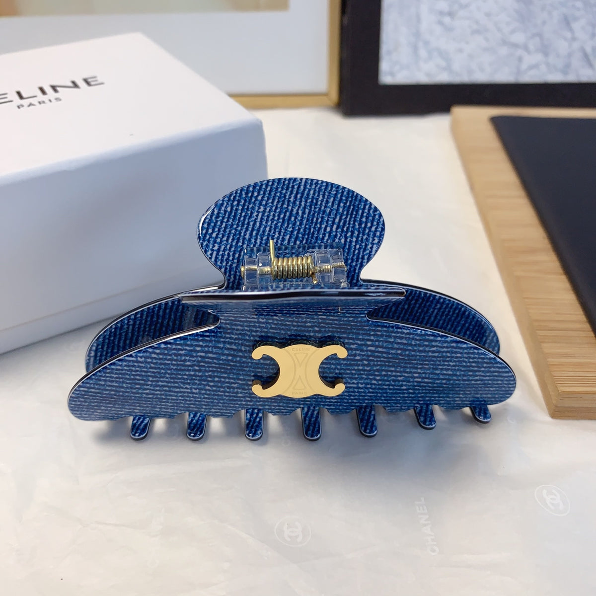 CELINE Acetate Hair Accessory
