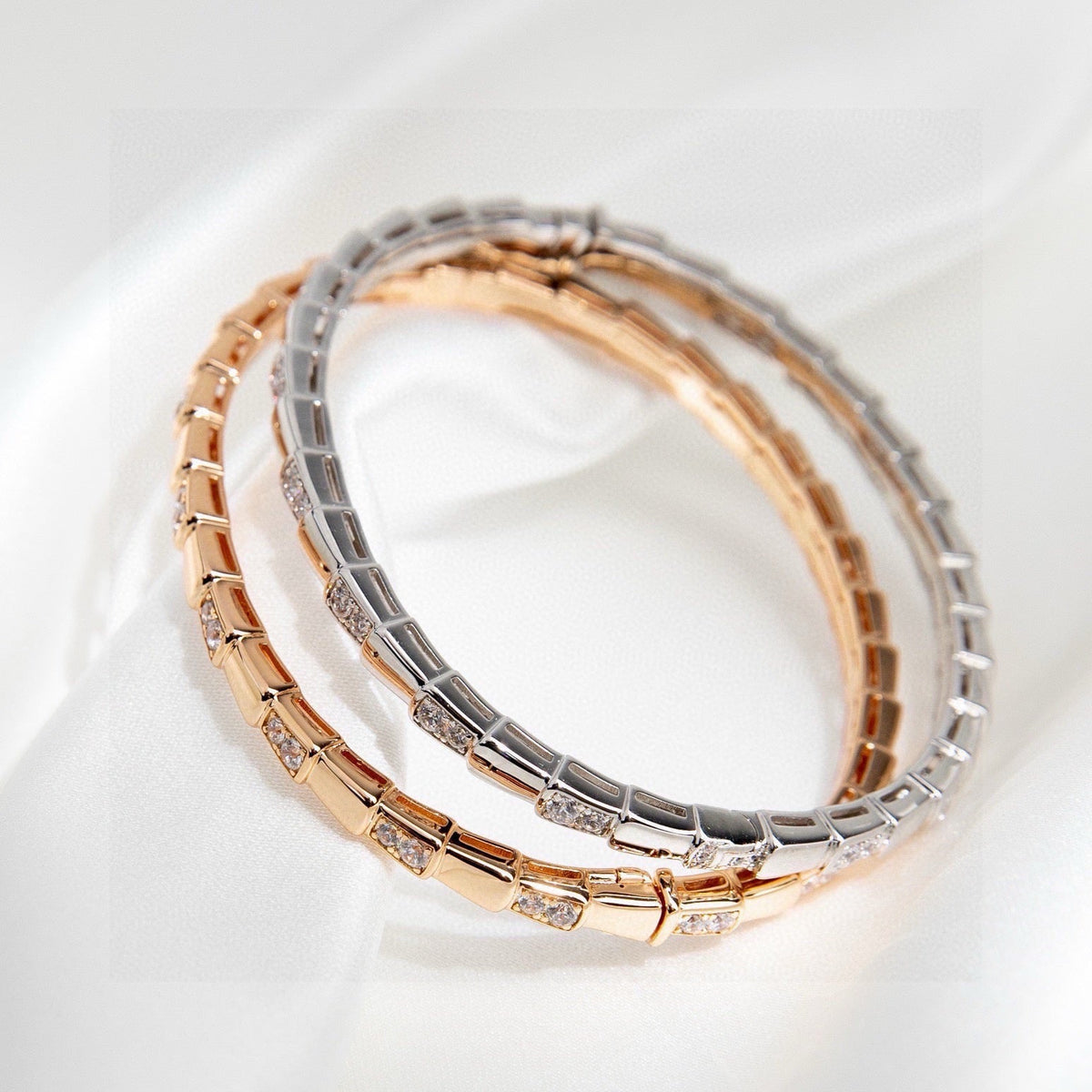 BVLGARI Crystal Serpenti Bracelet