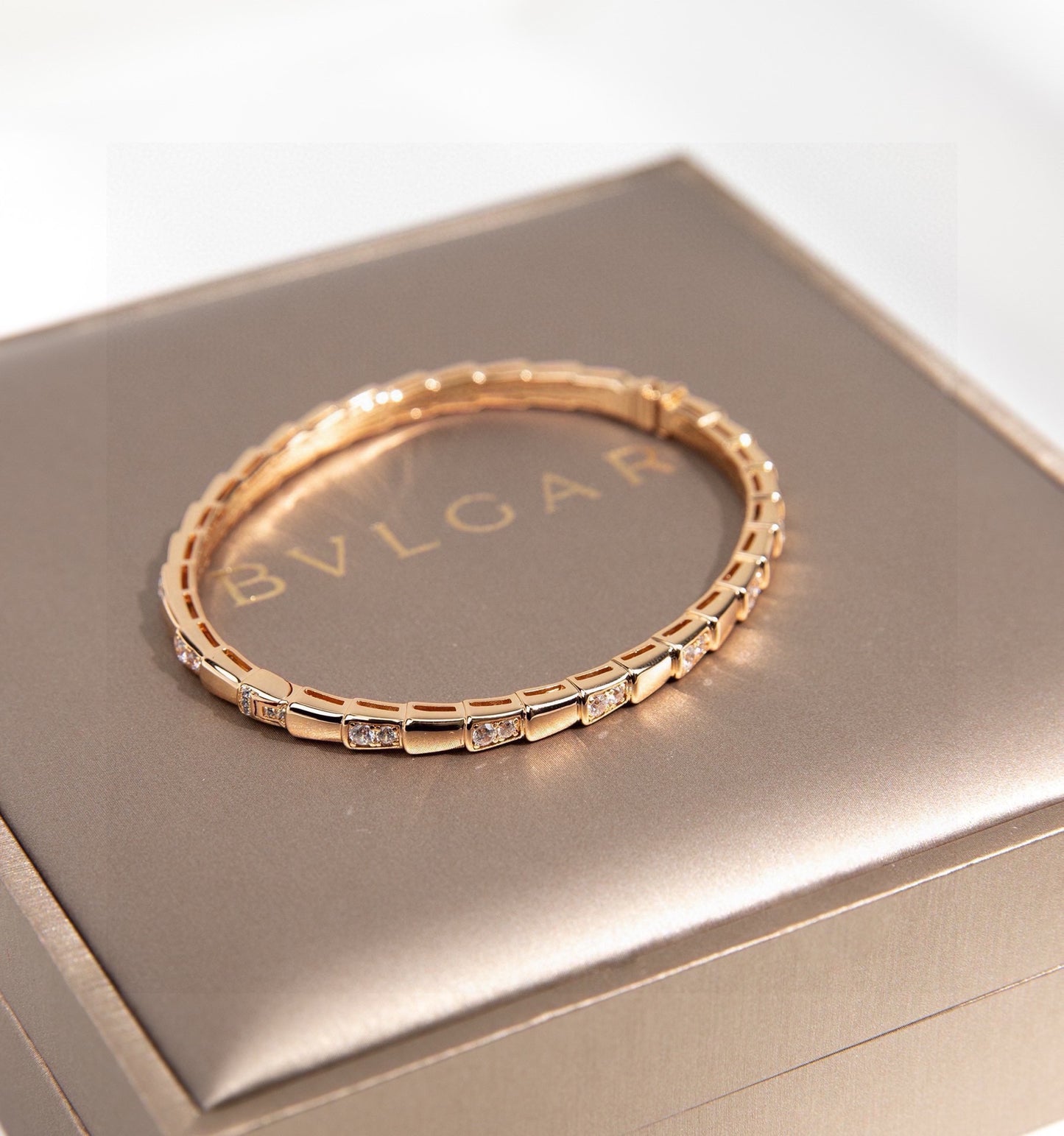 BVLGARI Crystal Serpenti Bracelet