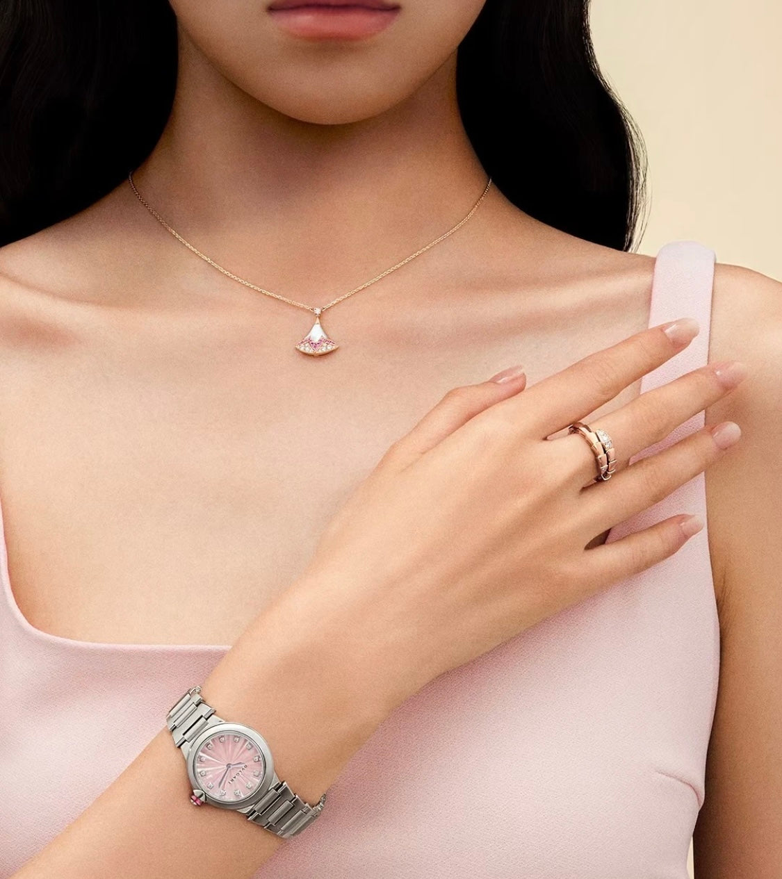 BVLGARI Gold-Plated Divas' Dream Necklace