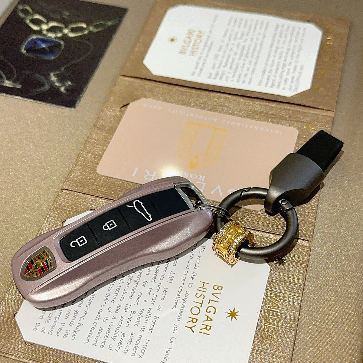 BVLGARI Keychain