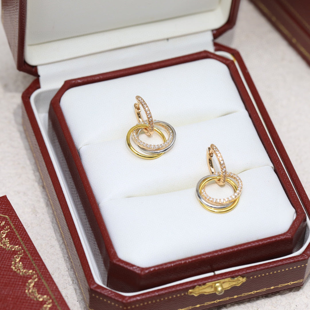Cartier Trinity Earrings