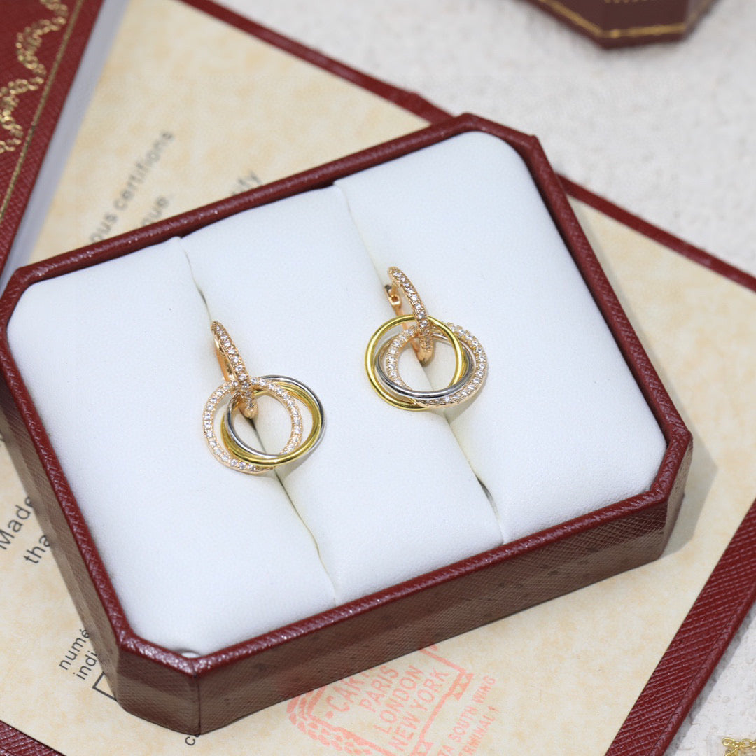 Cartier Trinity Earrings