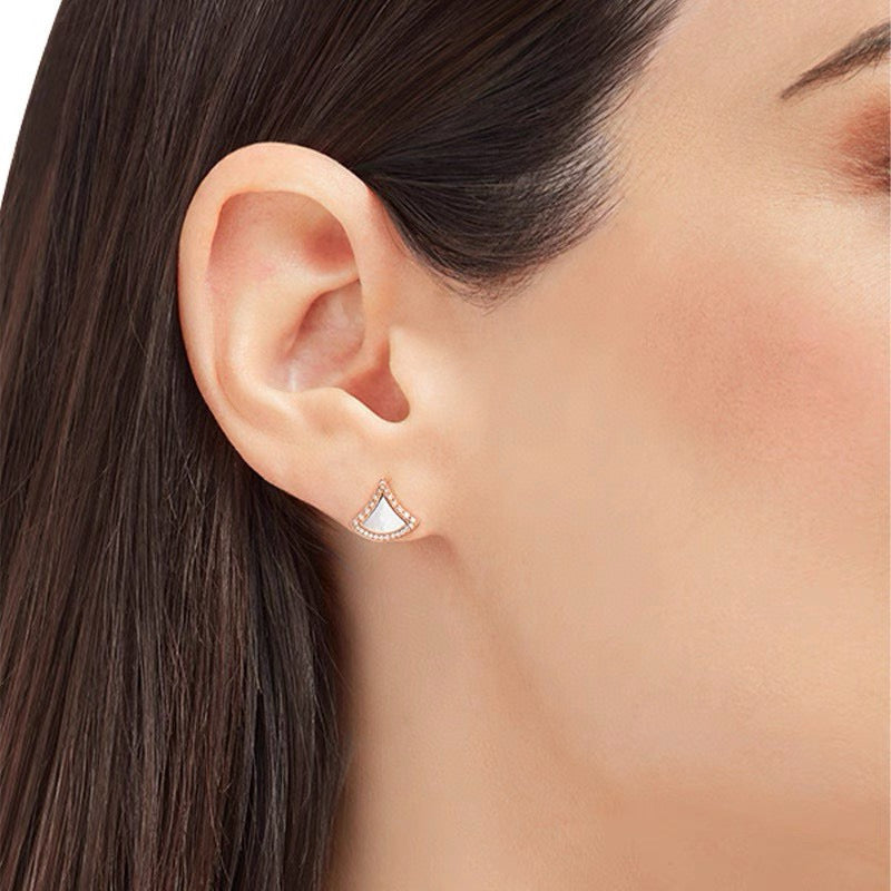 BVLGARI 925 Silver Divas' Dream Earrings