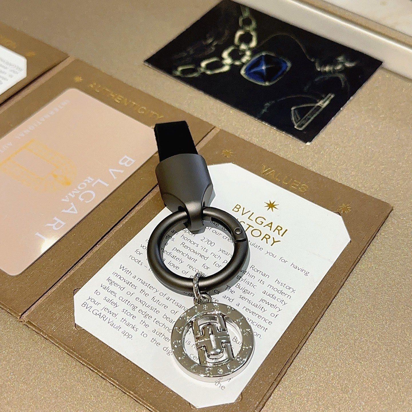 BVLGARI Keychain