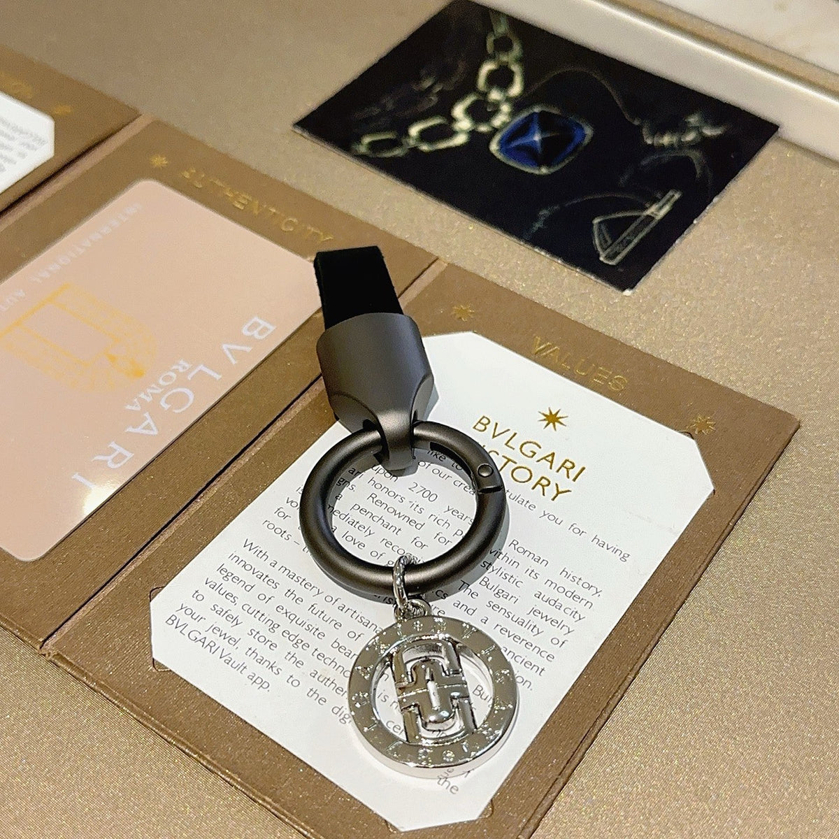 BVLGARI Keychain