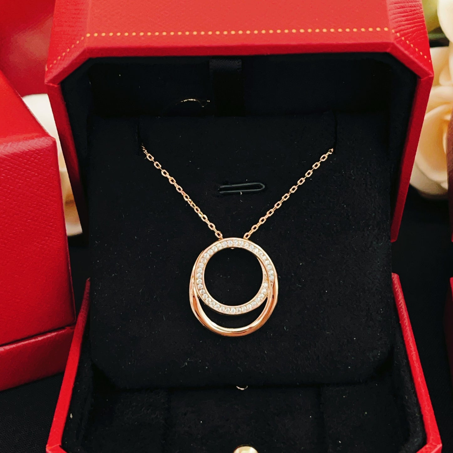 Cartier Double-Ring Necklace