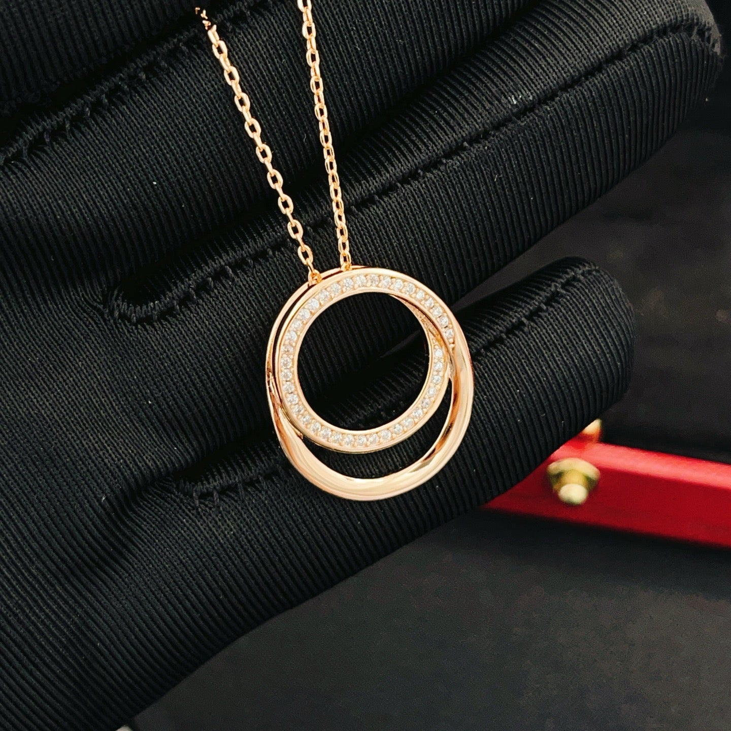Cartier Double-Ring Necklace