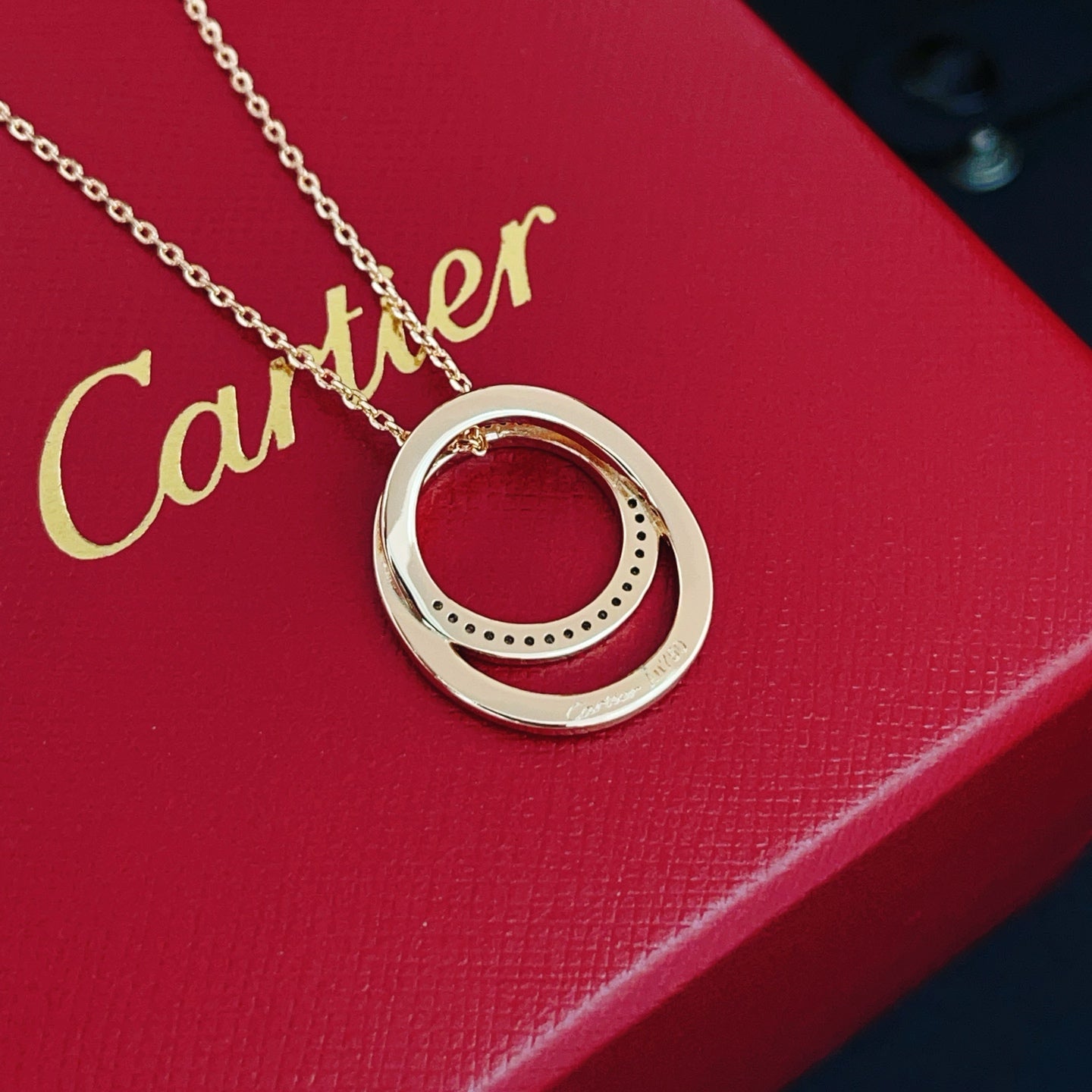 Cartier Double-Ring Necklace