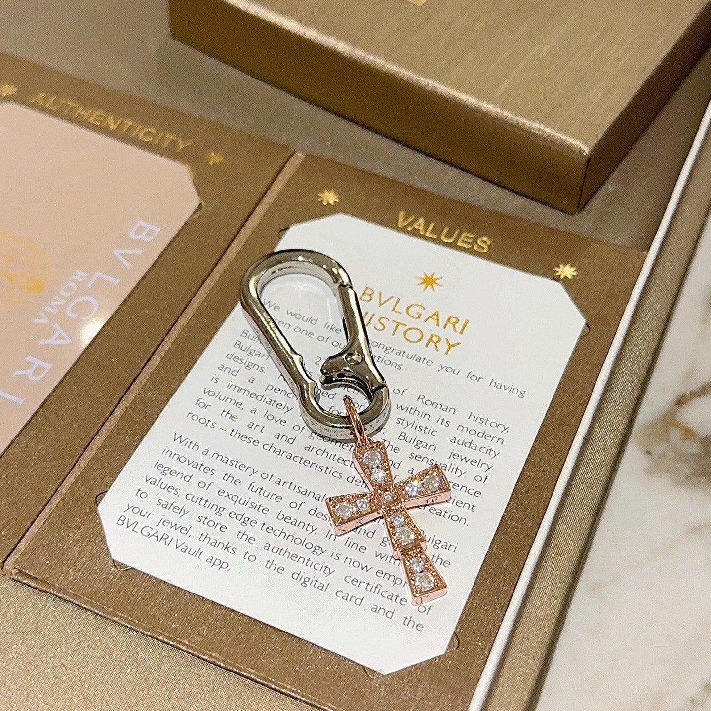 BVLGARI Keychain