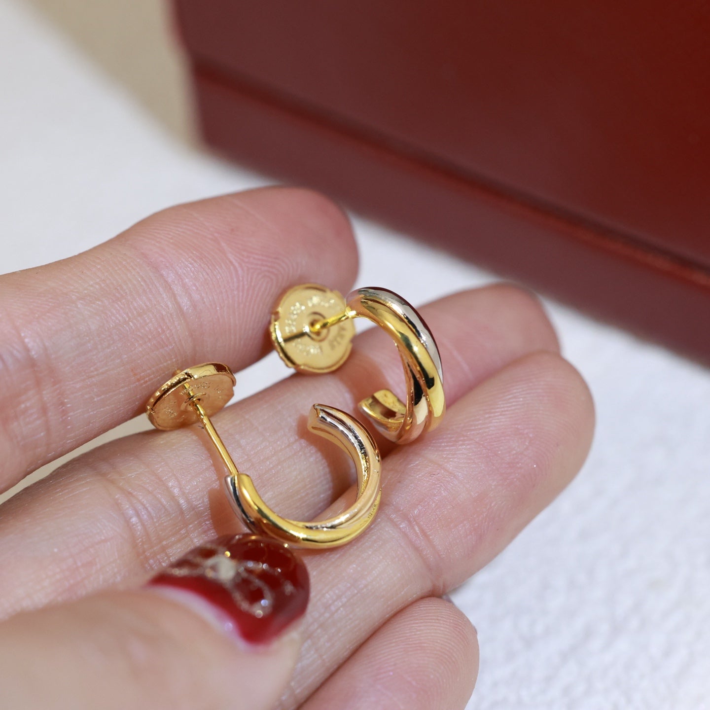 Cartier Hoop Earrings