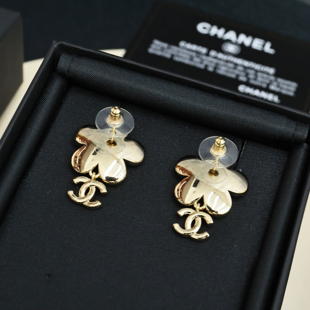 Chanel Crystal Vintage Earrings