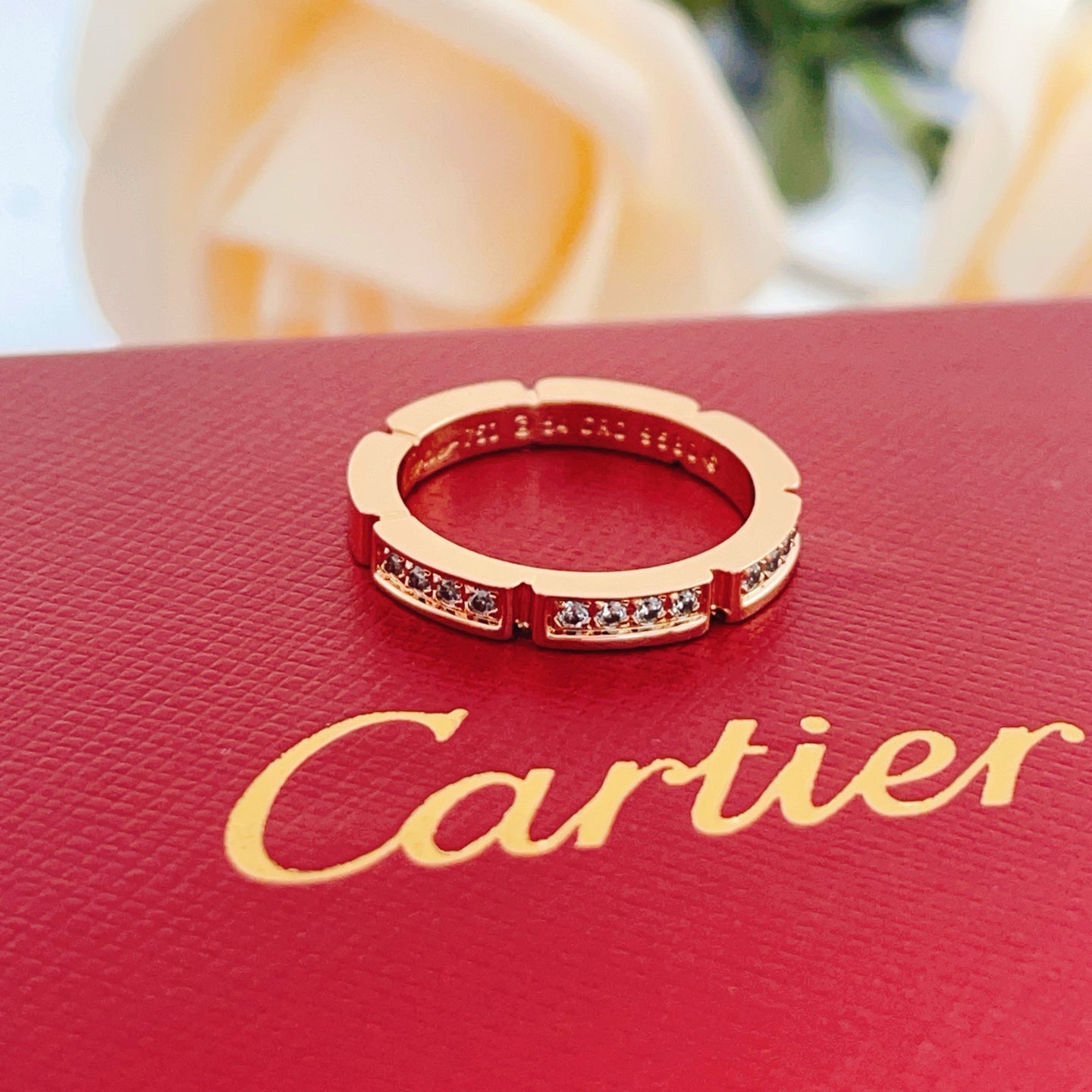 Cartier  Rose Gold Ring