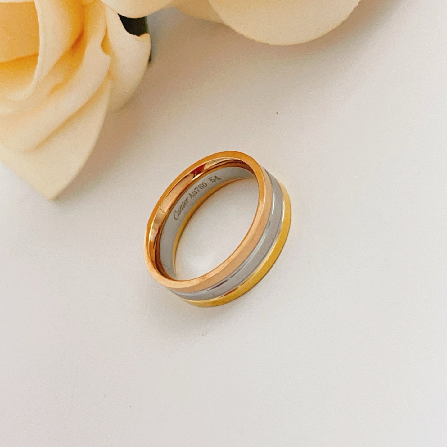 Cartier Tri-Color Ring