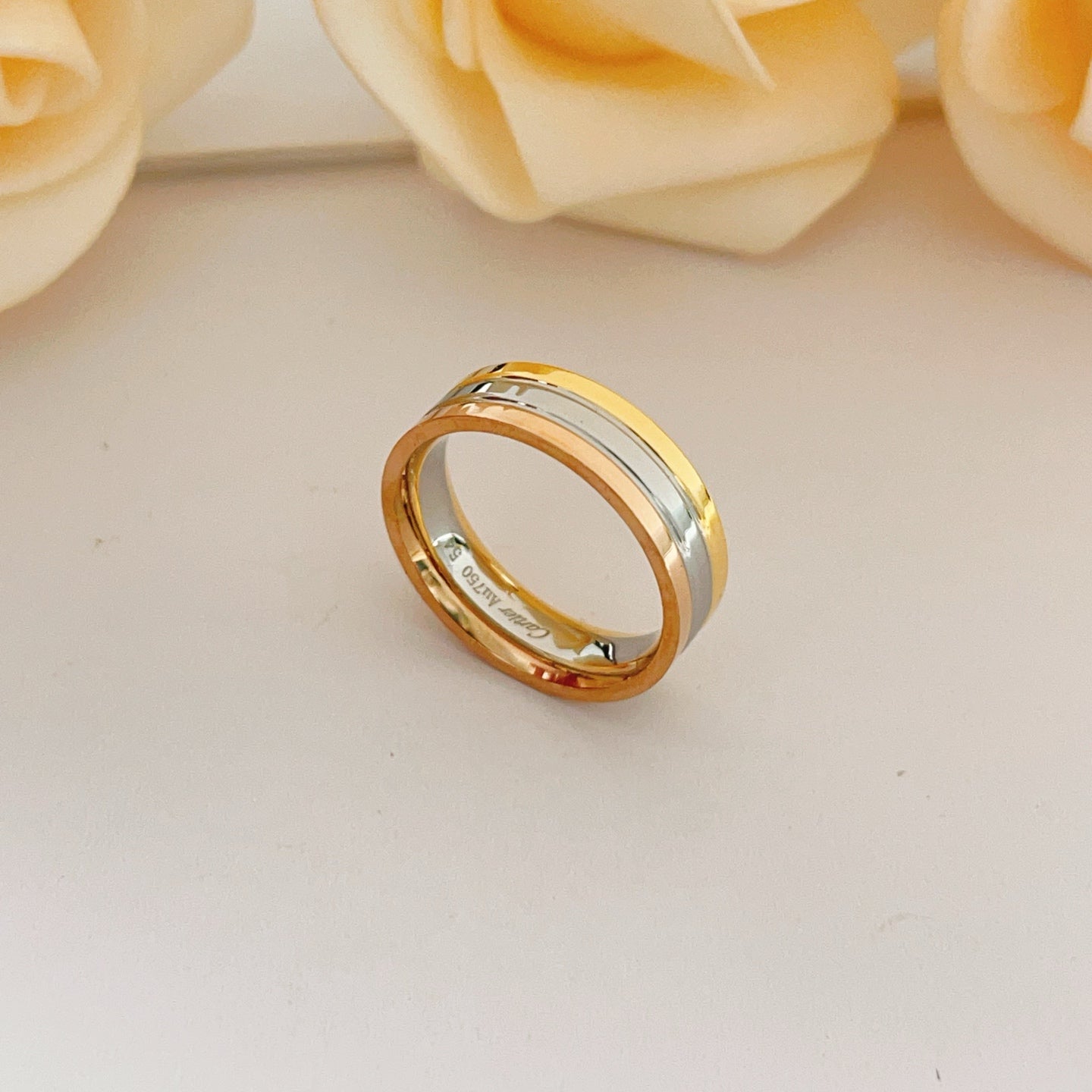 Cartier Tri-Color Ring