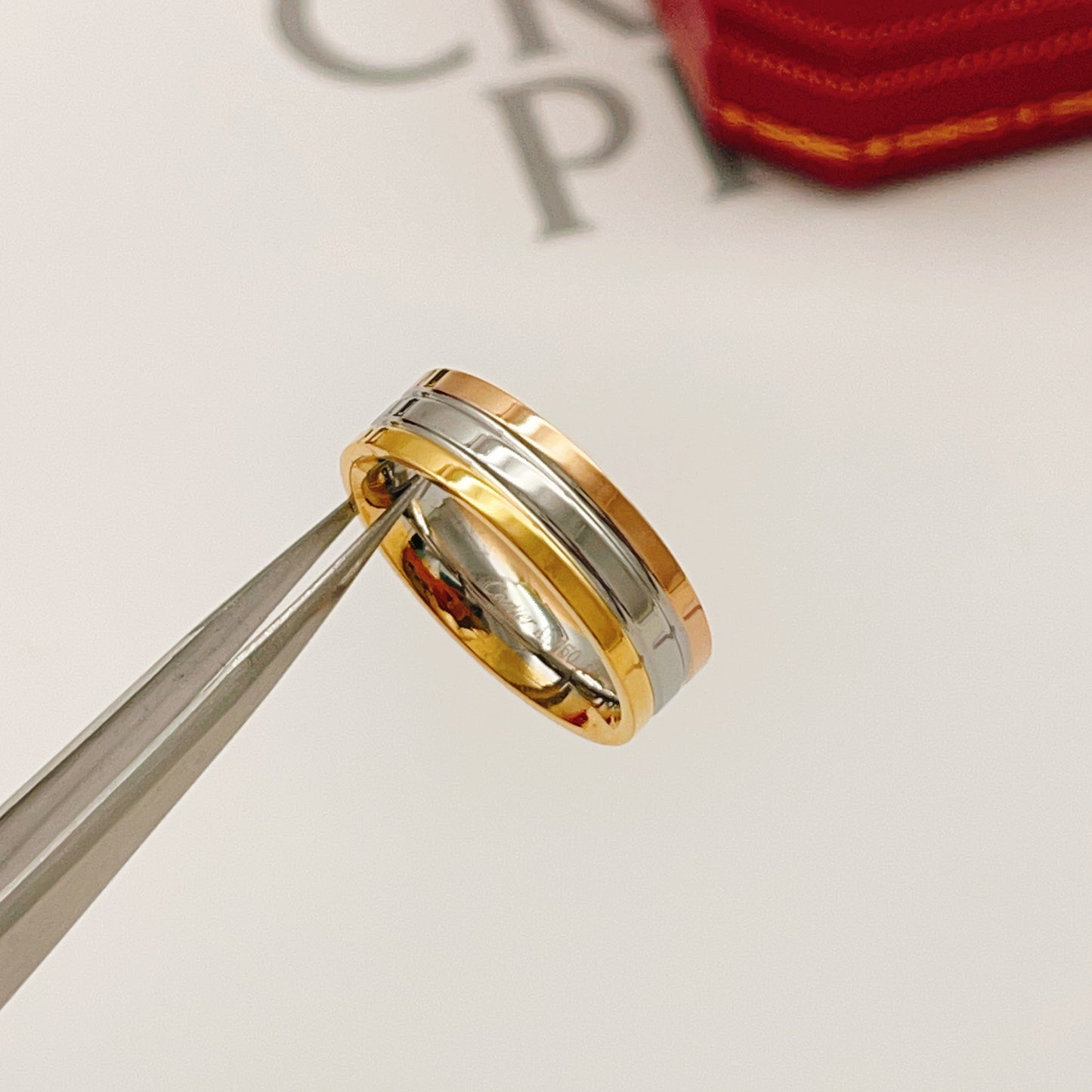 Cartier Tri-Color Ring