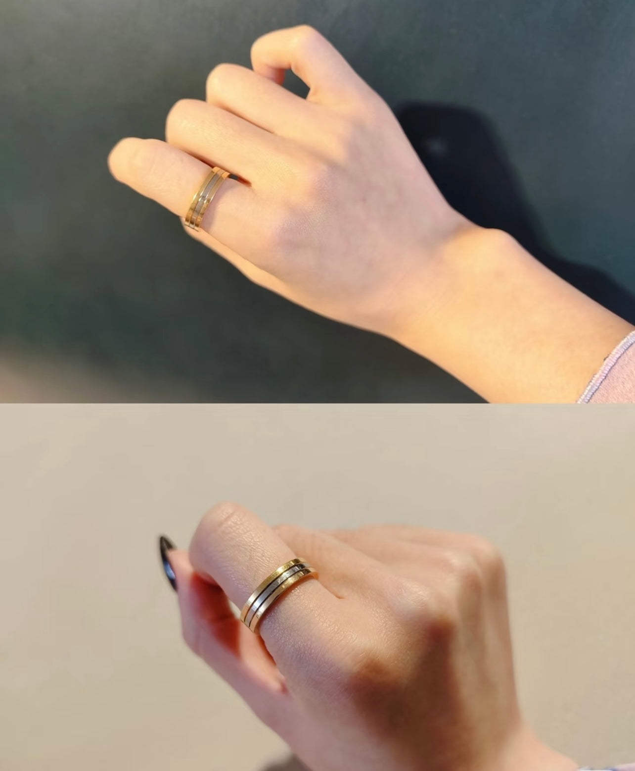 Cartier Tri-Color Ring