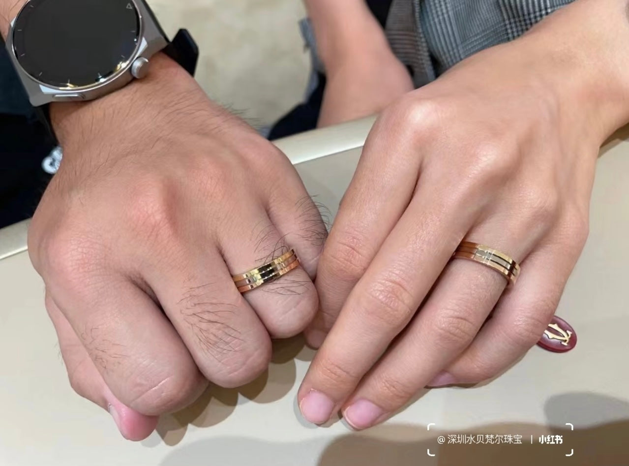 Cartier Tri-Color Ring