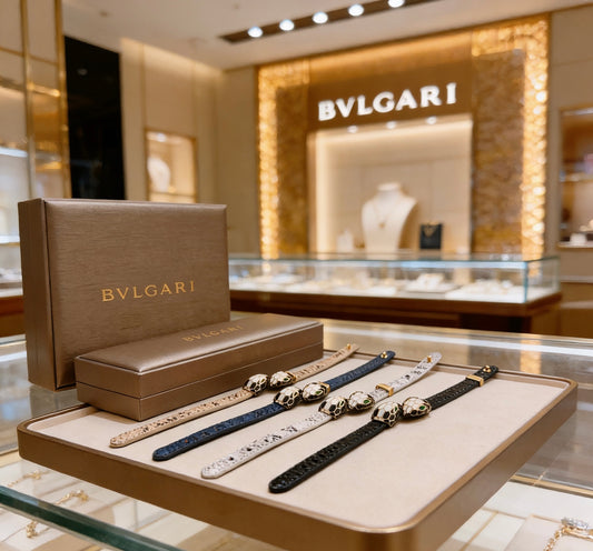 BVLGARI Leather Vintage Necklace