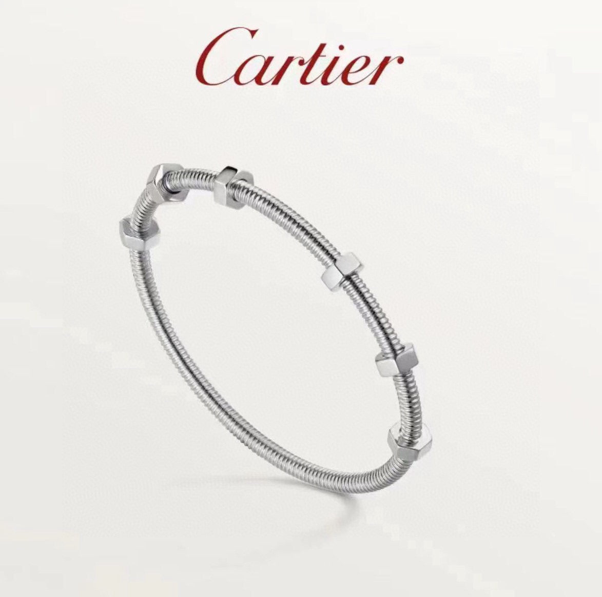 Cartier-style Screw Bracelet
