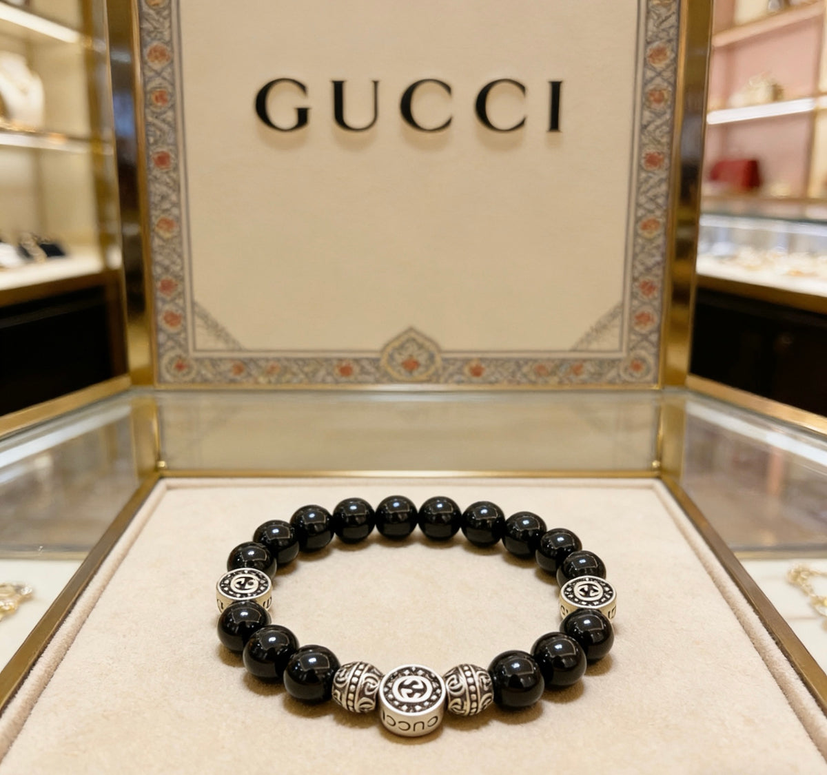 Gucci Vintage Double G Bracelet