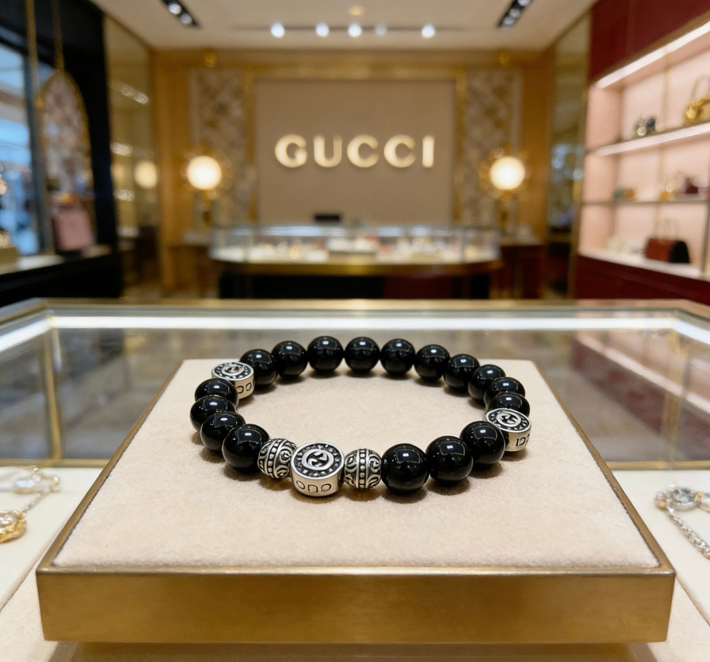 Gucci Vintage Double G Bracelet