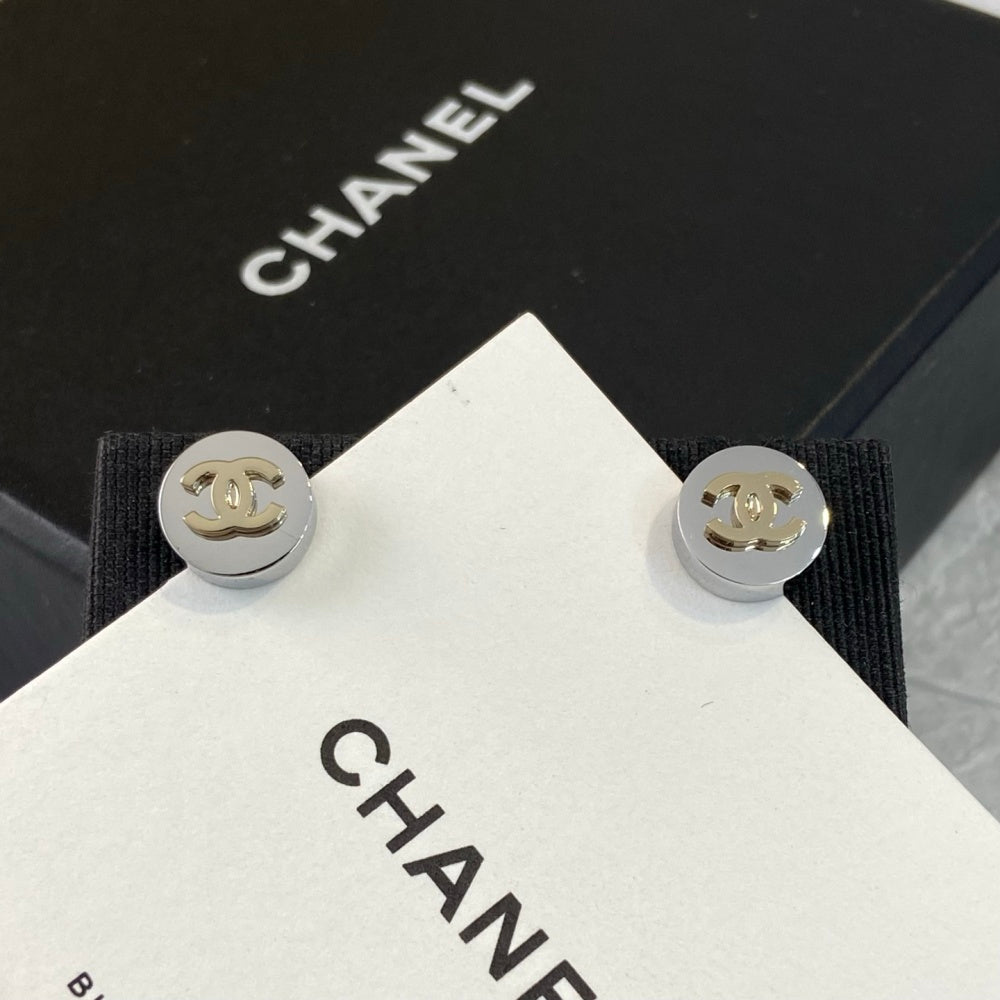 Chanel Double C Earrings
