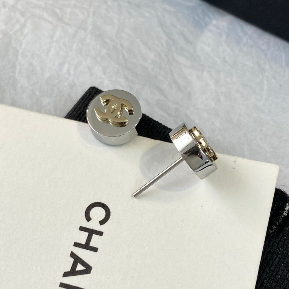Chanel Double C Earrings