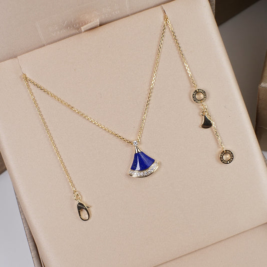 BVLGARI 925 Silver Divas' Dream Necklace