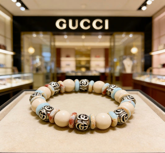 Gucci Vintage Double G Bracelet